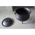 3 legs casting iron pot